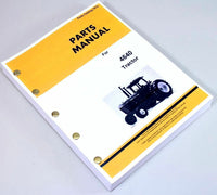 PARTS MANUAL FOR JOHN DEERE 4640 TRACTOR LOADER CATALOG ASSEMBLY EXPLODED VIEWS