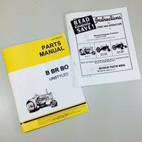 SERVICE MANUAL FOR JOHN DEERE MODEL B BN BW BNH BWH UNSTYLED TRACTOR OWNER PARTS-01.JPG