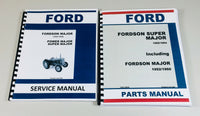 FORD FORDSON MAJOR SUPER MAJOR TRACTOR SERVICE REPAIR MANUAL PARTS CATALOG SET