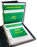 SERVICE MANUAL FOR JOHN DEERE 3020 TRACTOR REPAIR Serials 123000 up OVERHAUL