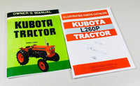 KUBOTA TRACTOR MODEL L 260P OPERATORS MANUAL PARTS CATALOG SET L260P L260 260-01.JPG