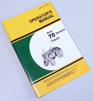 OPERATORS MANUAL FOR JOHN DEERE 70 STANDARD TRACTOR OWNERS MAINTENANCE-01.JPG