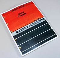 MASSEY FERGUSON 254-4 TRACTOR PARTS CATALOG MANUAL EXPLODED VIEWS NUMBERS-01.JPG