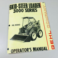 GEHL HL 3000 SERIES SKIDSTEER LOADER OWNER OPERATORS MANUAL MAINTENANCE-01.JPG