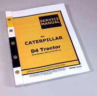 CAT CATERPILLAR D4 D4C 39A 40A TRACTOR SERVICE REPAIR MANUAL 39A1-UP & 40A1-UP-01.JPG