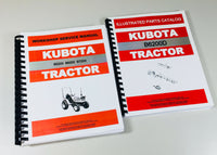KUBOTA B6200D 4WD TRACTOR SERVICE REPAIR MANUAL PARTS CATALOG SHOP SET OVHL-01.JPG