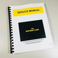 SERVICE MANUAL FOR JOHN DEERE 170 SKID STEER LOADER TECHNICAL REPAIR SHOP BOOK