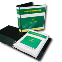 SERVICE MANUAL FOR JOHN DEERE 400 HYDROSTATIC TRACTOR REPAIR SHOP TECHNICAL BOOK