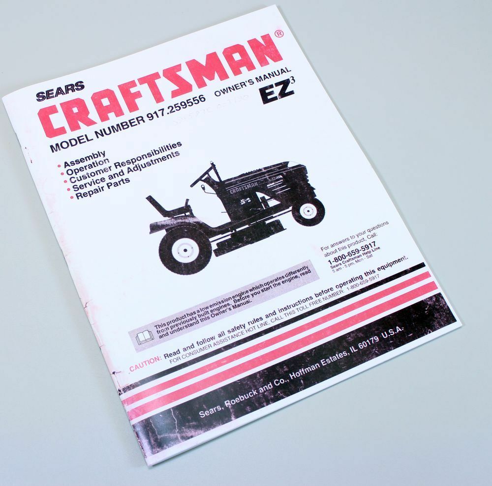 Craftsman 917 259556 Lawn Mower Garden