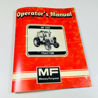 MASSEY FERGUSON MF 698 TRACTOR OWNERS OPERATORS MANUAL BOOK MAINTENANCE