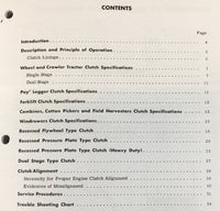 Farmall International Super C Tractor Service Parts Operators Manual Owners Book