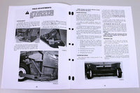 New Holland 474 Haybine Mower Conditioner Service Operators Owner Manual Repair