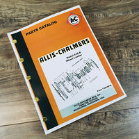 FIAT ALLIS CHALMERS 545-B 545B WHEEL LOADER PARTS MANUAL CATALOG ASSEMBLY BOOK