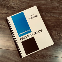 FARMALL INTERNATIONAL 6 CYLINDER GAS ENGINES PARTS MANUAL CATALOG BOOK ASSEMBLY