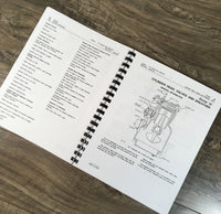Service Parts Operators Manual Set For John Deere 110 Lawn Tractor 272001-310000