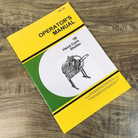 Operators Manual For John Deere 1B 1-B Hand Corn Sheller Owners Book Maintenance