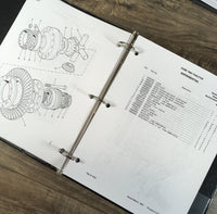 David Brown Case 1690 Tractor Service Manual Parts Catalog Repair Shop Book Set