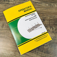 OPERATORS MANUAL FOR JOHN DEERE HC216 HC324 HC432 HARROW OWNERS & PARTS LIST