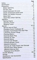 Operator Parts Manual Set For John Deere 312 Hydrostatic Lawn Garden Tractor