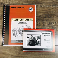 Allis Chalmers 920D Lawn & Garden Tractors Parts Operators Manual Owners Book
