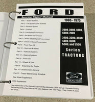 7000 Ford Tractor Technical Service Shop Repair Manual HUGE 948pgs COLOR charts