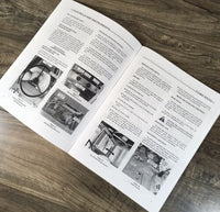 Ford 6500 Tractor Loader Backhoe Parts Operators Manual Owners Set Catalog Book