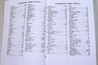 LONG 310 TRACTOR SERVICE REPAIR SHOP MANUAL PARTS CATALOG TECHNICAL BOOK NUMBERS
