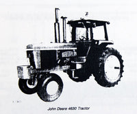 Service Manual For John Deere 4630 Tractor Repair Technical Shop SN 011717-UP