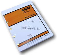 CASE 475 CABLE LAYER VIBRATORY PLOW CRAWLER PARTS MANUAL CATALOG ASSEMBLY W/ 301B DIESEL ENG.