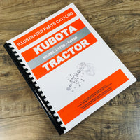 KUBOTA L3750 L4150 TRACTOR PARTS ASSEMBLY MANUAL CATALOG EXPLODED VIEWS NUMBERS