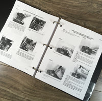 CASE DH4 TRENCHER BACKHOE PLOW SERVICE CATALOG MANUAL REPAIR TECHNICAL IN BINDER
