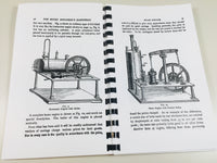 1902 MODEL STEAM ENGINE BUILDING PLANS PRINTED BOOK ON BOILERS MACHINIST HEAT