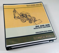 Technical Service Manual for John Deere JD410 410 Tractor Loader Backhoe Military