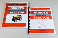 KUBOTA B6100HST-D TRACTOR SERVICE REPAIR MANUAL PARTS CATALOG TECH SHOP BOOK