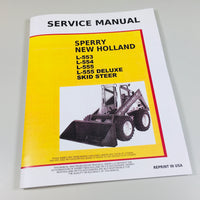 FORD NEW HOLLAND L553 L554 L555 SKID STEER LOADER SERVICE REPAIR MANUAL CHASSIS