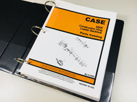 CASE 580K BACKHOE LOADER TRACTOR PHASE 1 SERVICE MANUAL PARTS CATALOG SHOP BOOK
