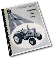 SET INTERNATIONAL FARMALL 856 DIESEL TRACTOR OWNER OPERATOR PARTS MANUALS CATALOG D-407