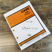 CASE 380B TRACTOR PARTS MANUAL CATALOG ASSEMBLY EXPLODED VIEWS