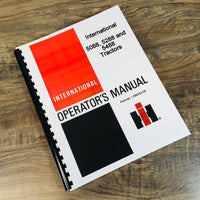 CASE IH 5088 TRACTOR OPERATORS OWNERS MANUAL MAINTENANCE