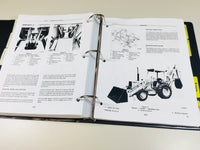 FORD 555A 555B 655A TRACTOR LOADER BACKHOE SERVICE REPAIR MANUAL IN SHOP BINDER
