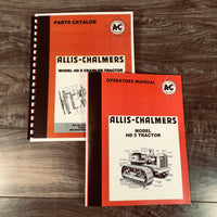 ALLIS CHALMERS HD 5 TRACTOR OPERATORS OWNERS PARTS CATALOG MANUAL AC