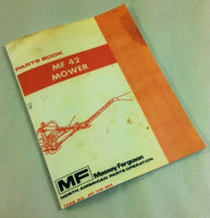 MASSEY FERGUSON MF 42 MOWER BAR SICKLE PARTS BOOK MANUAL REAR MOUNTED PART LIST