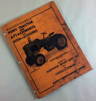 MASSEY-HARRIS PONY TRACTOR & ATTACHMENTS ILLUSTRATED REPAIR PARTS LIST MANUAL-01.JPG