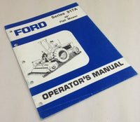 FORD SERIES 917A 48" FLAIL MOWER OPERATORS OWNERS MANUAL ADJUSTMENTS OPERATION