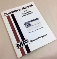 MASSEY FERGUSON MF 42 REAR-MOUNTED MOWER OPERATORS OWNERS ASSEMBLY MANUAL-01.JPG
