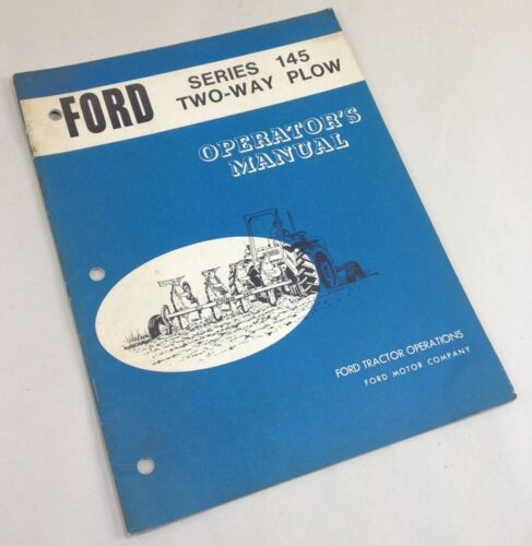 FORD SERIES 145 TWO-PLOW OPERATORS OWNERS MANUAL SETUP OPERATION ASSEMBLY ADJUST-01.JPG