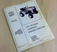 SEARS OWNERS MANUAL GTV 16 TWIN VARIDRIVE GARDEN TRACTOR OPERATION PARTS MANUAL-01.JPG
