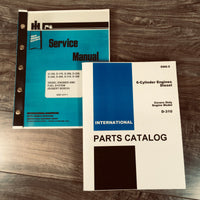 INTERNATIONAL D-310 DIESEL ENGINE ONLY FOR 3820 TRACTOR SERVICE PARTS MANUAL SET