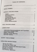 Case W5-A W5A Gas Unit Wheel Loader Operators Manual Owners S/N 8193446-UP