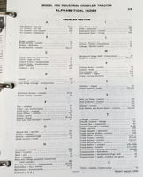 Case 1150 Crawler Service Manual Parts Catalog Repair Shop Set Prior To 7108999